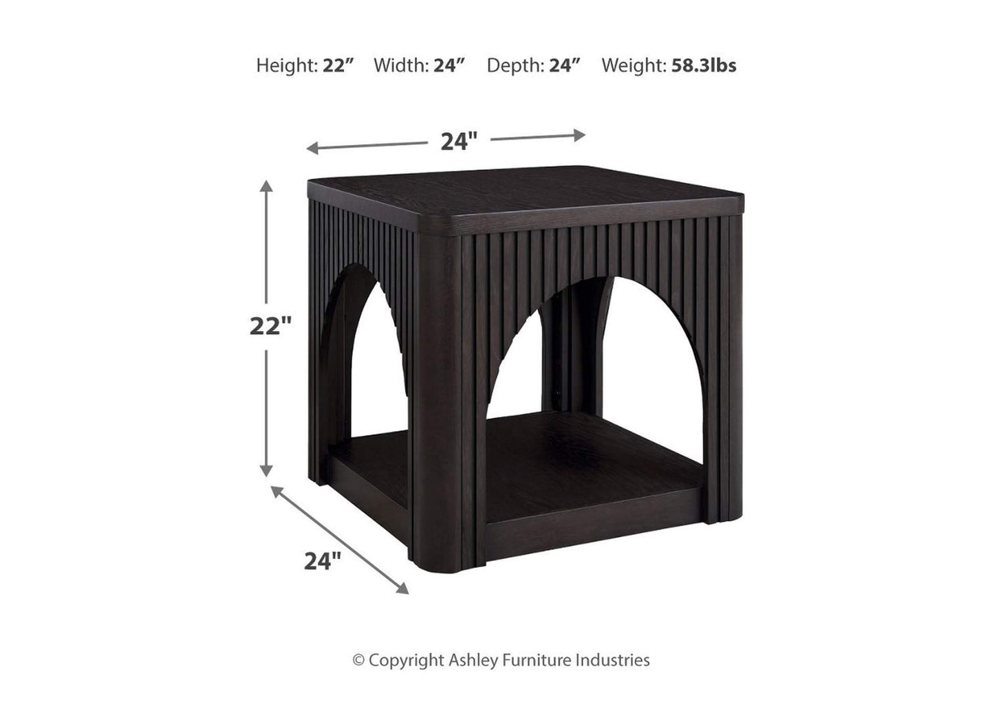 Yellink Coffee Table with 2 End Tables