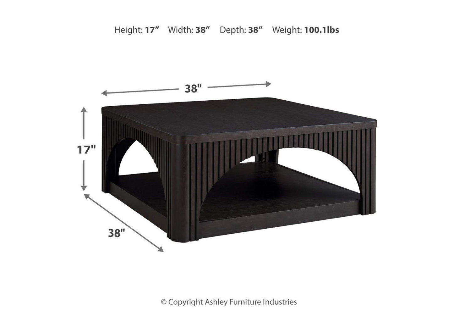 Yellink Coffee Table with 2 End Tables