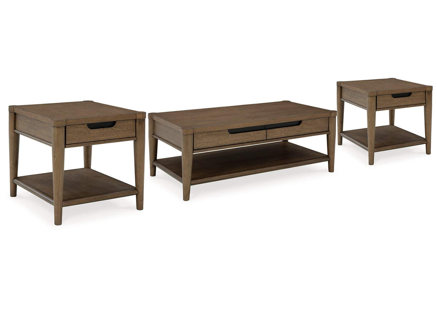 Roanhowe Coffee Table with 2 End Tables