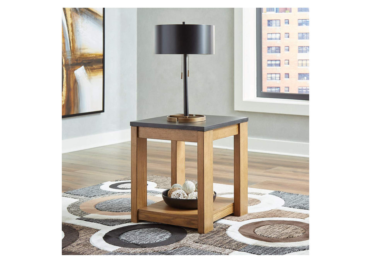 Quentina Coffee Table with 2 End Tables