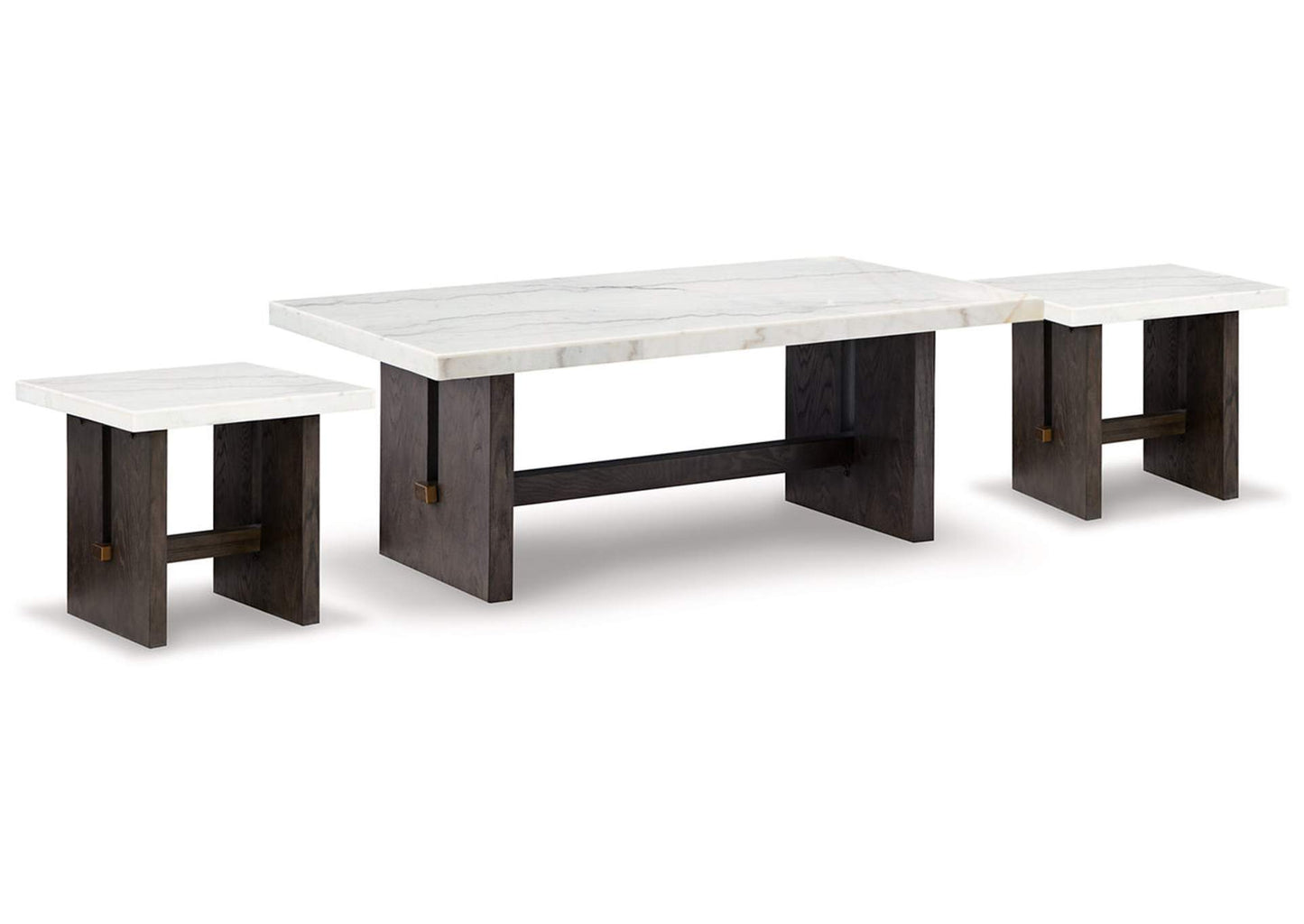 Burkhaus Coffee Table with 2 End Tables