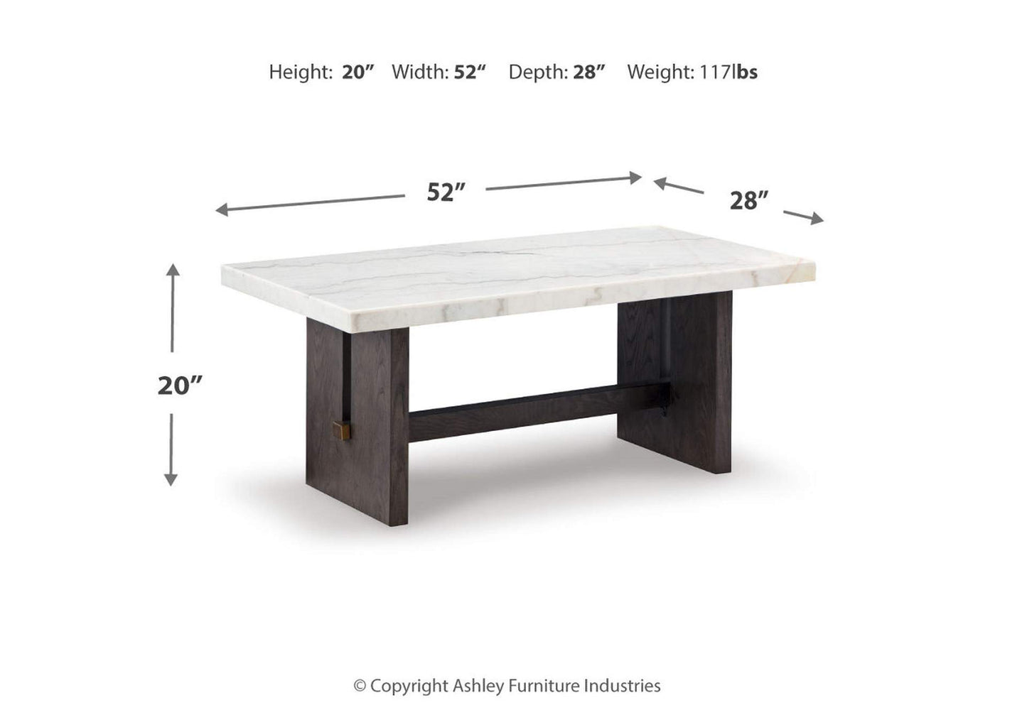 Burkhaus Coffee Table with 2 End Tables