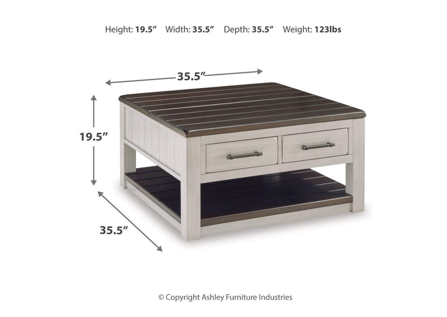 Darborn Coffee Table with 1 End Table