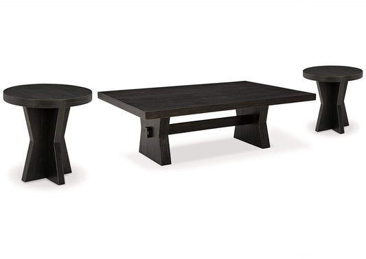 Galliden Coffee Table with 2 End Tables