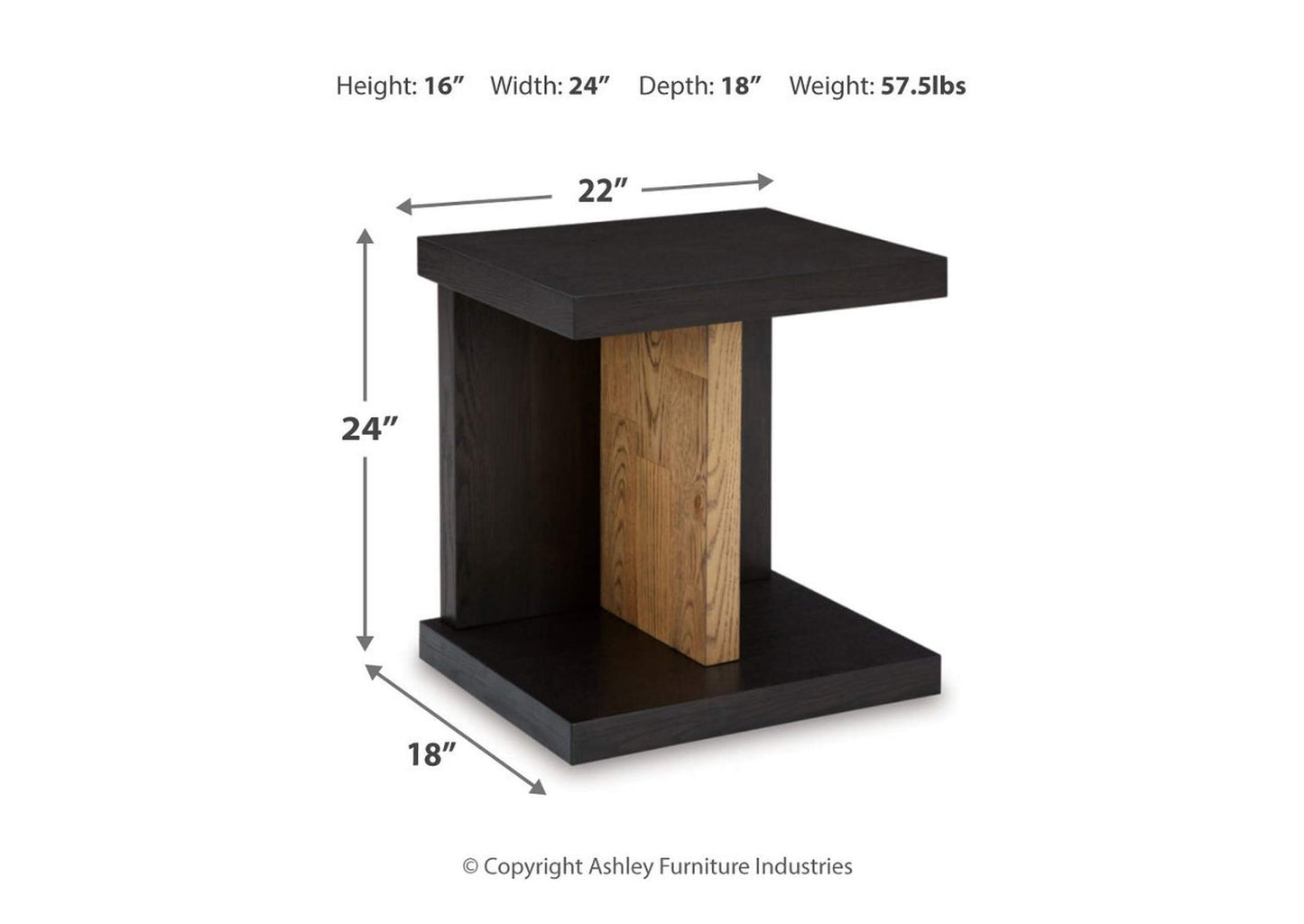 Kocomore Coffee Table with 2 End Tables