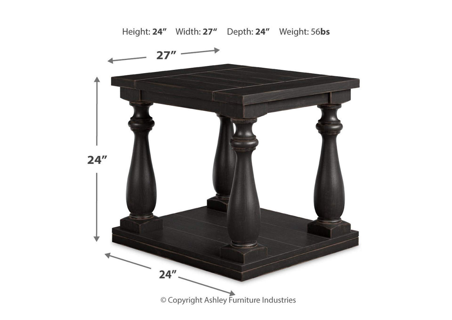 Mallacar 2 End Tables