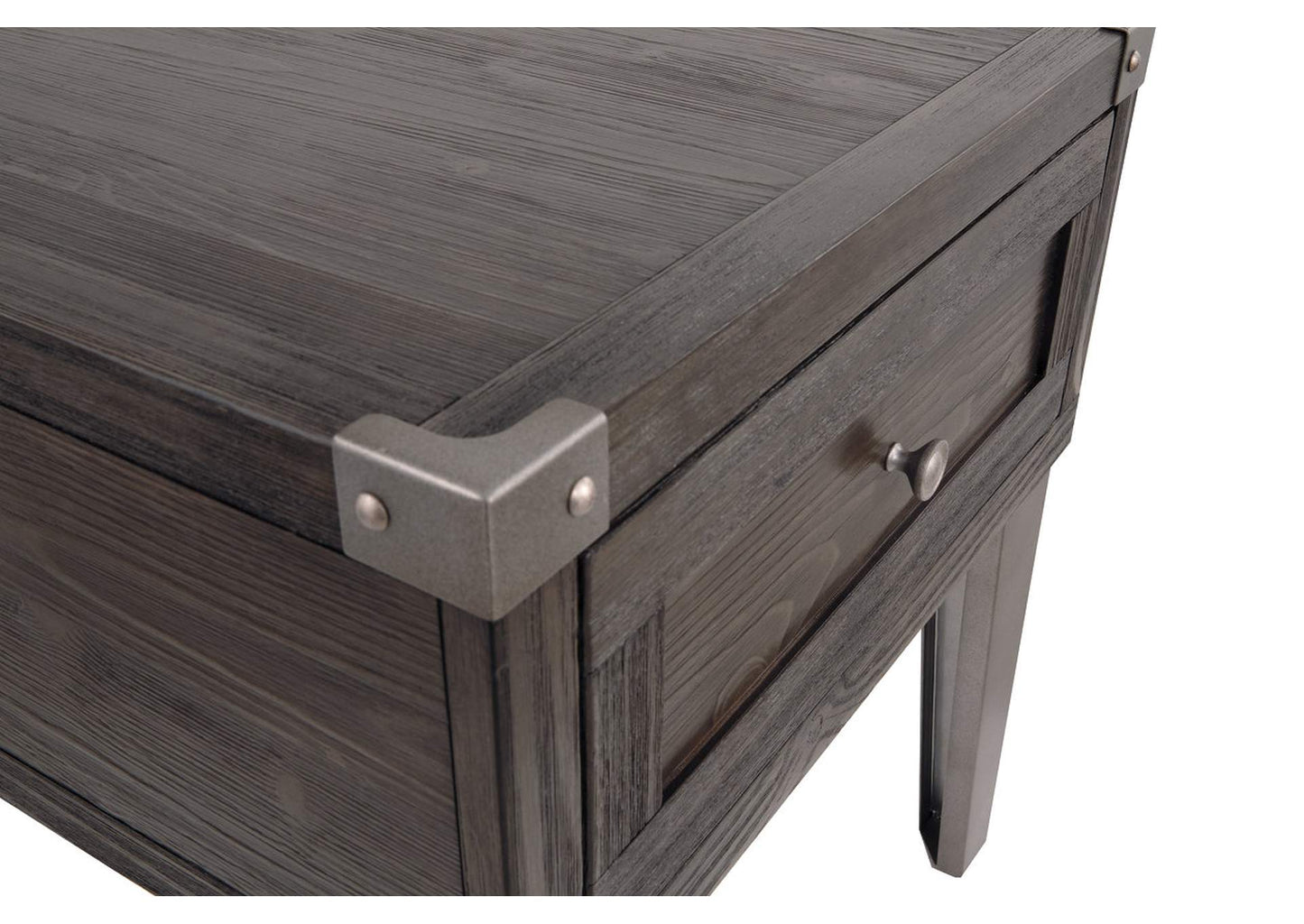 Todoe End Table with USB Ports & Outlets