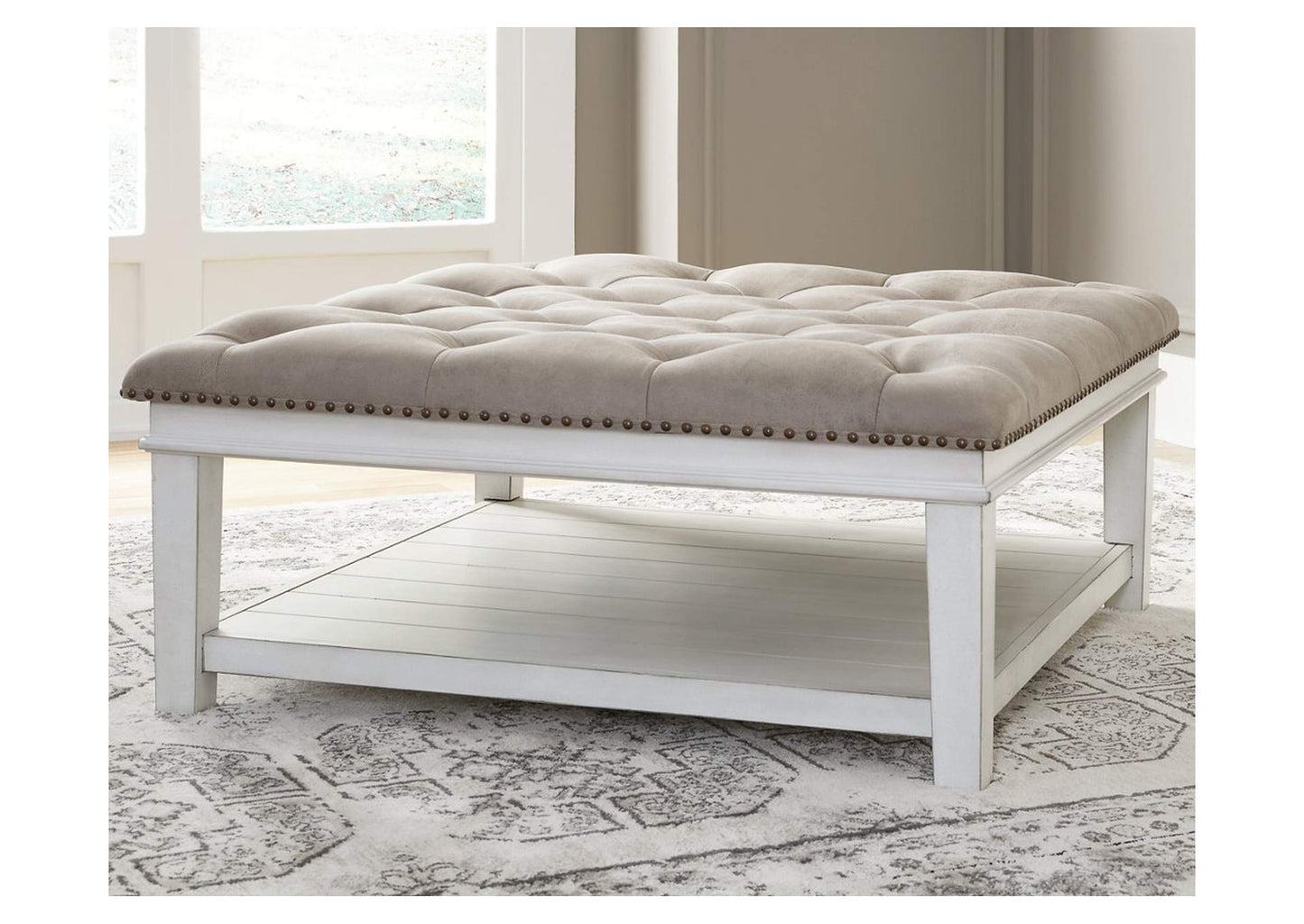 Kanwyn Upholstered Ottoman Coffee Table