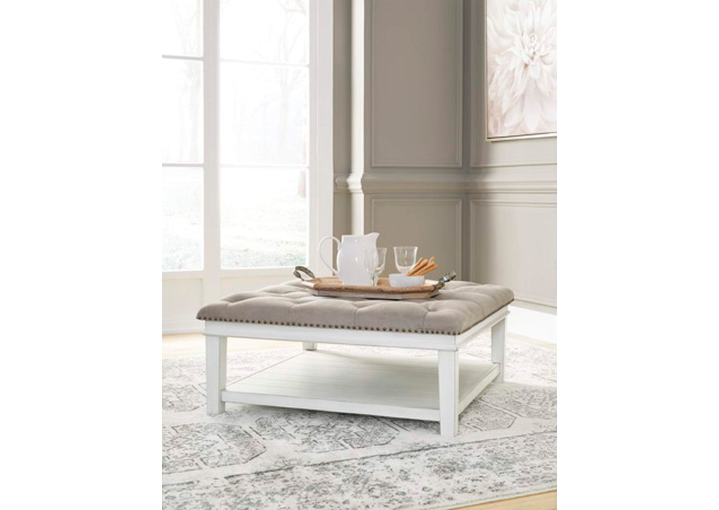 Kanwyn Upholstered Ottoman Coffee Table