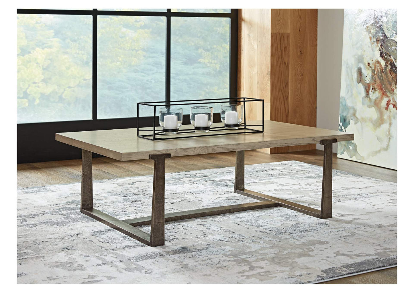 Dalenville Coffee Table with 2 End Tables