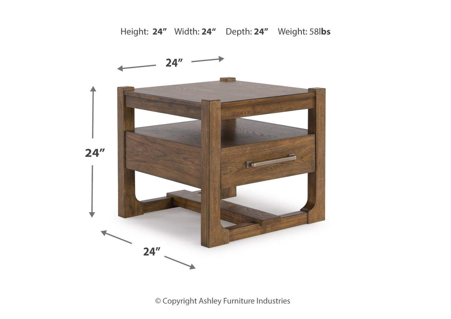 Cabalynn Coffee Table with 1 End Table