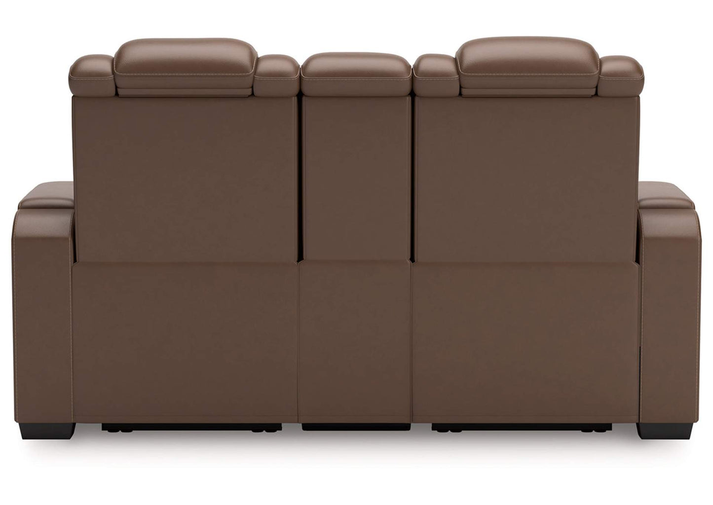 High Impact Power Reclining Loveseat with Console