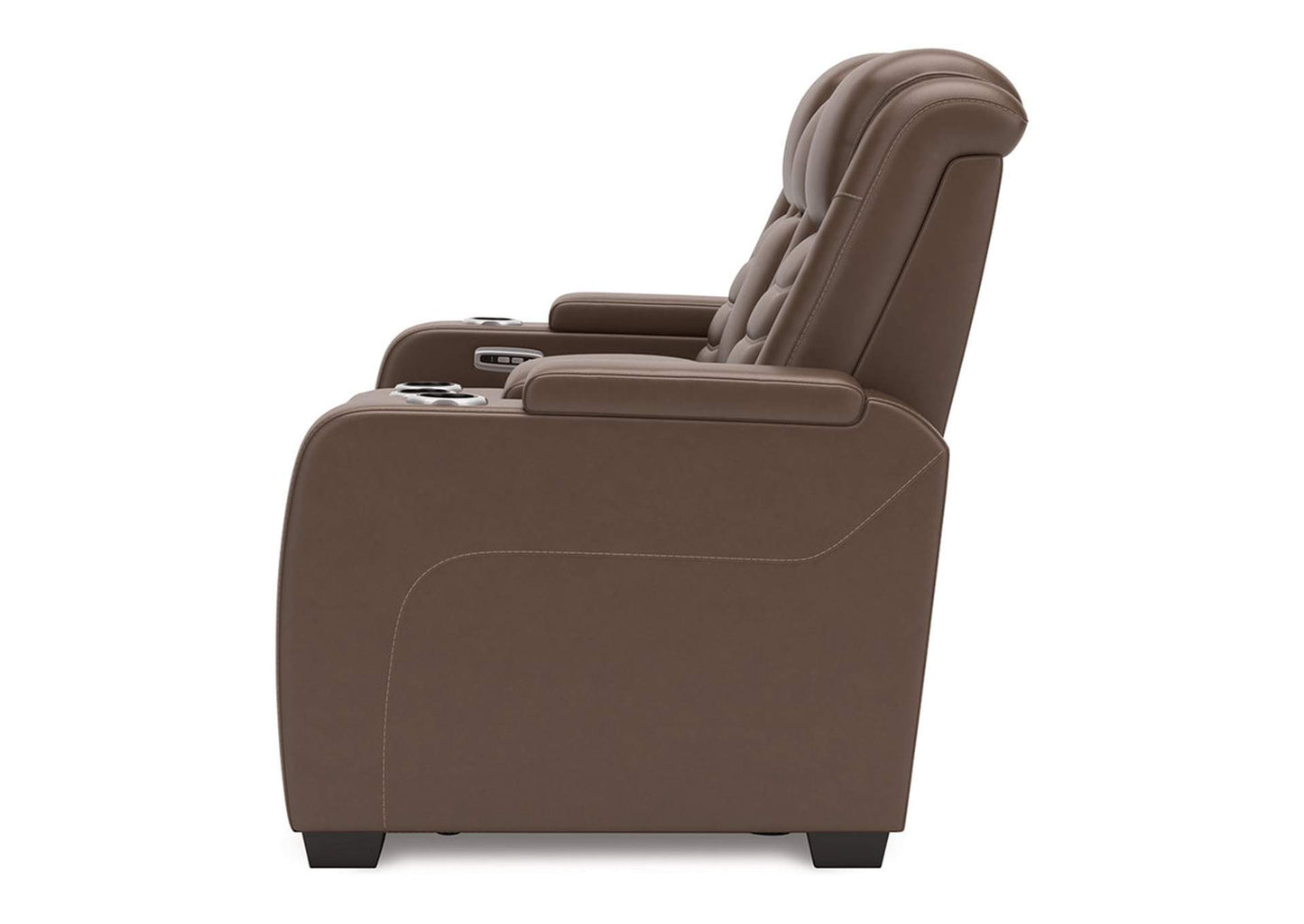 High Impact Power Reclining Loveseat with Console