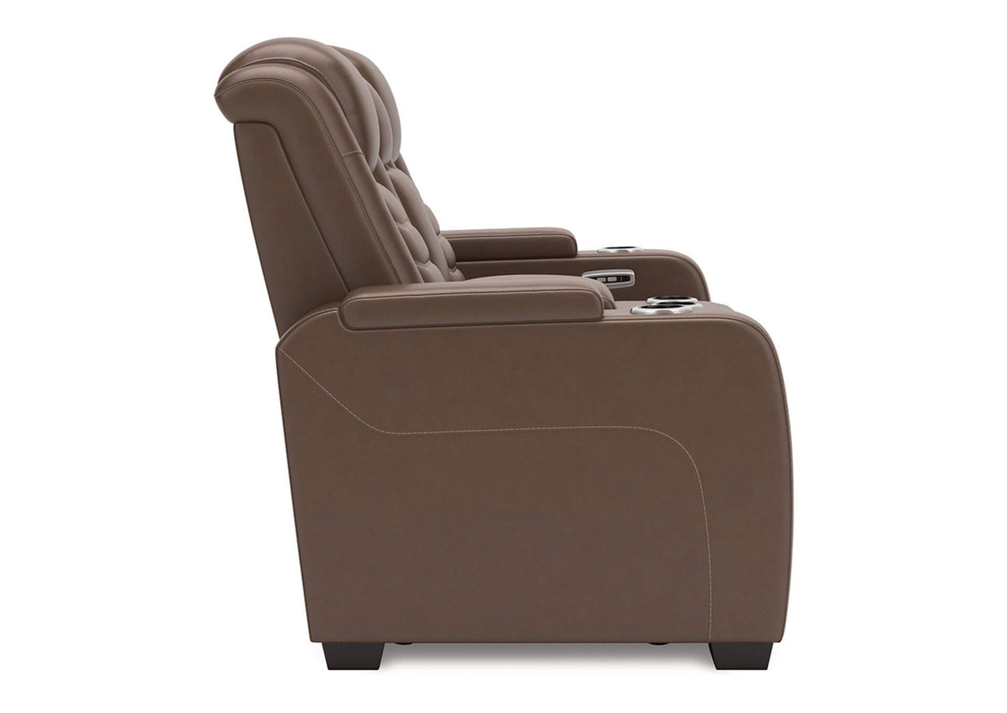 High Impact Power Reclining Loveseat with Console