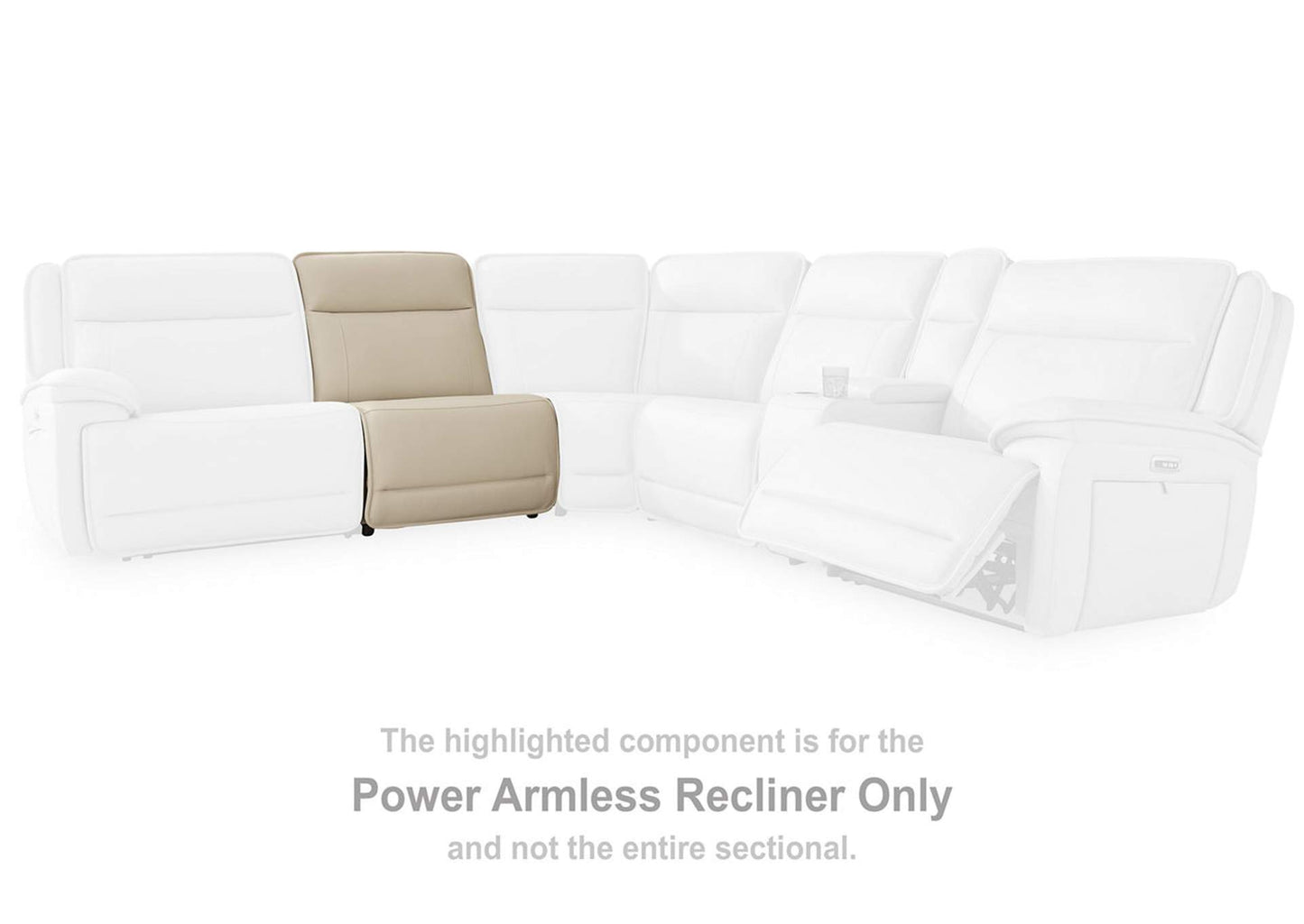 Double Deal 5-Piece Power Reclining Sectional