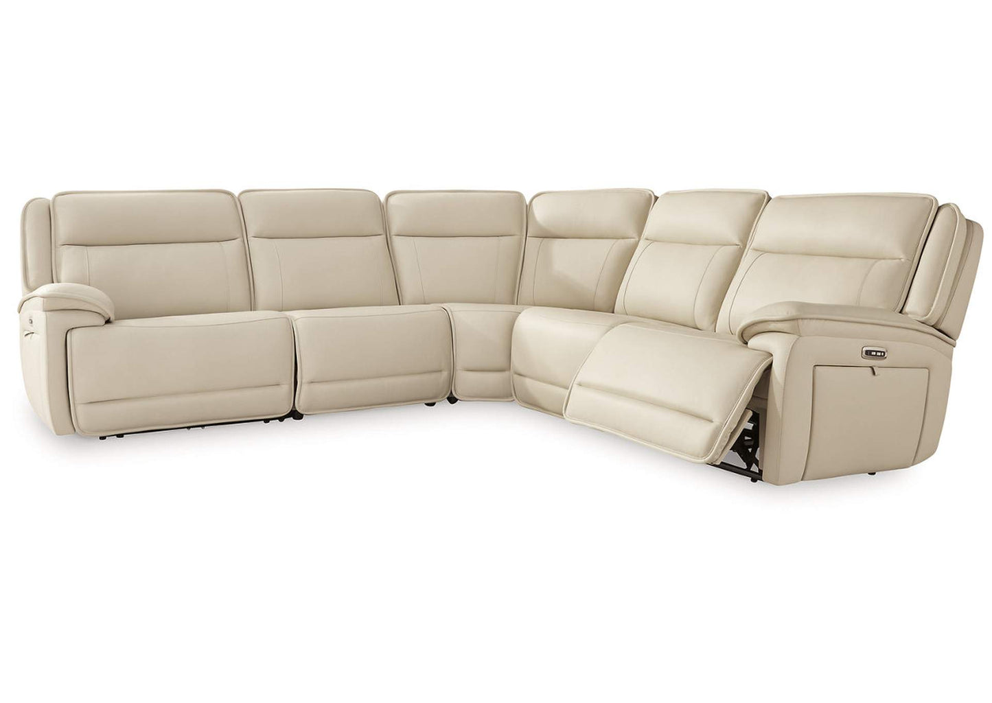 Double Deal 5-Piece Power Reclining Sectional