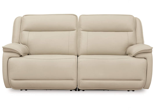 Double Deal 2-Piece Power Reclining Loveseat Sectional