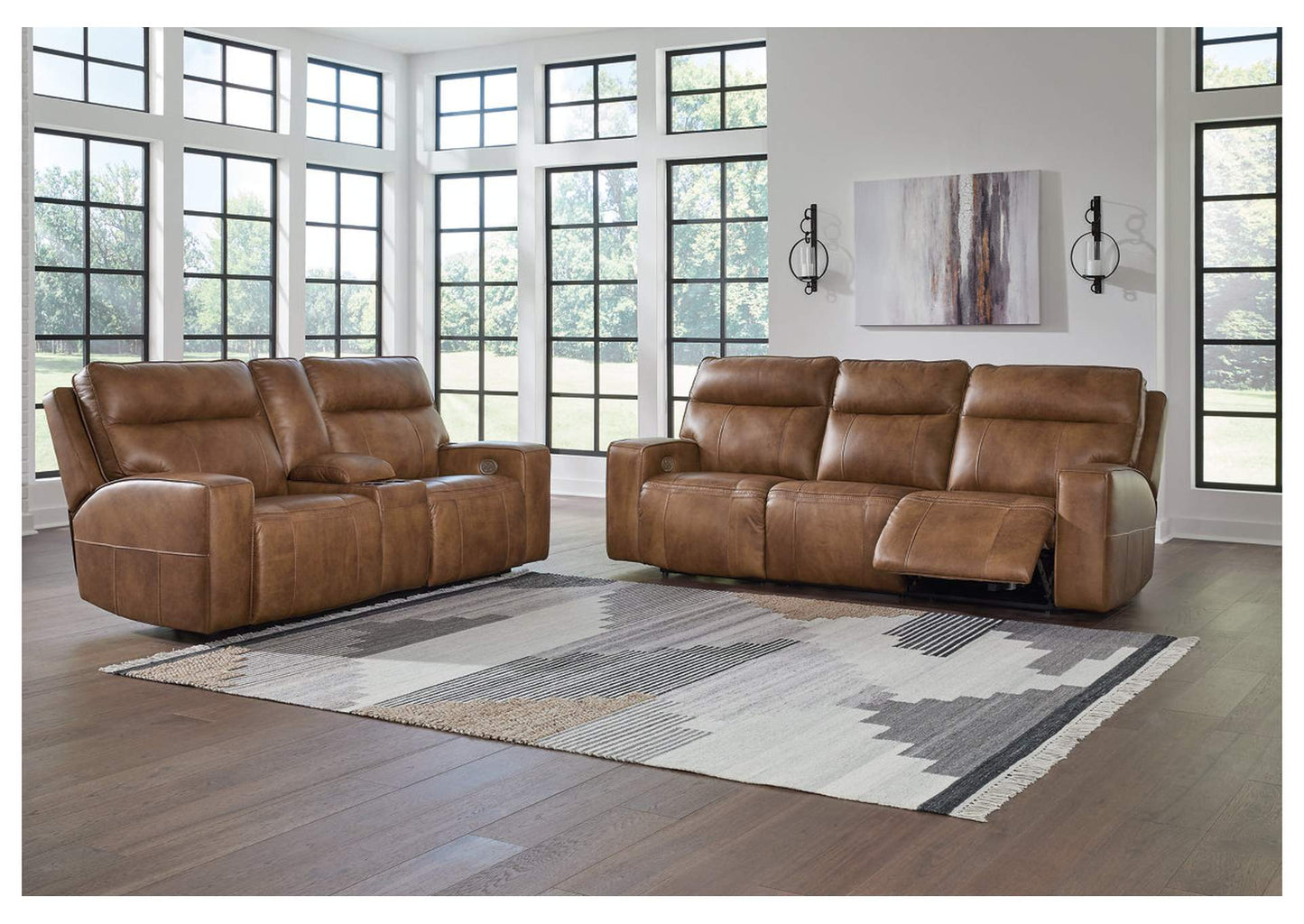 Game Plan Power Sofa, Loveseat and Recliner