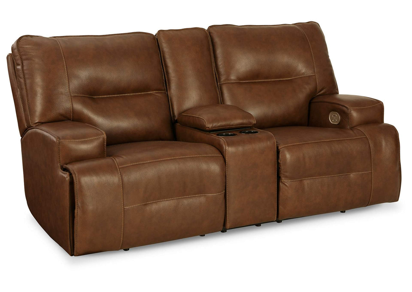 Francesca Power Reclining Loveseat with Console