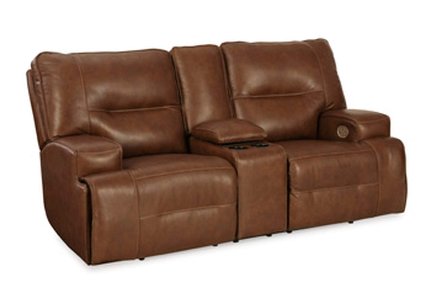 Francesca Power Reclining Loveseat with Console