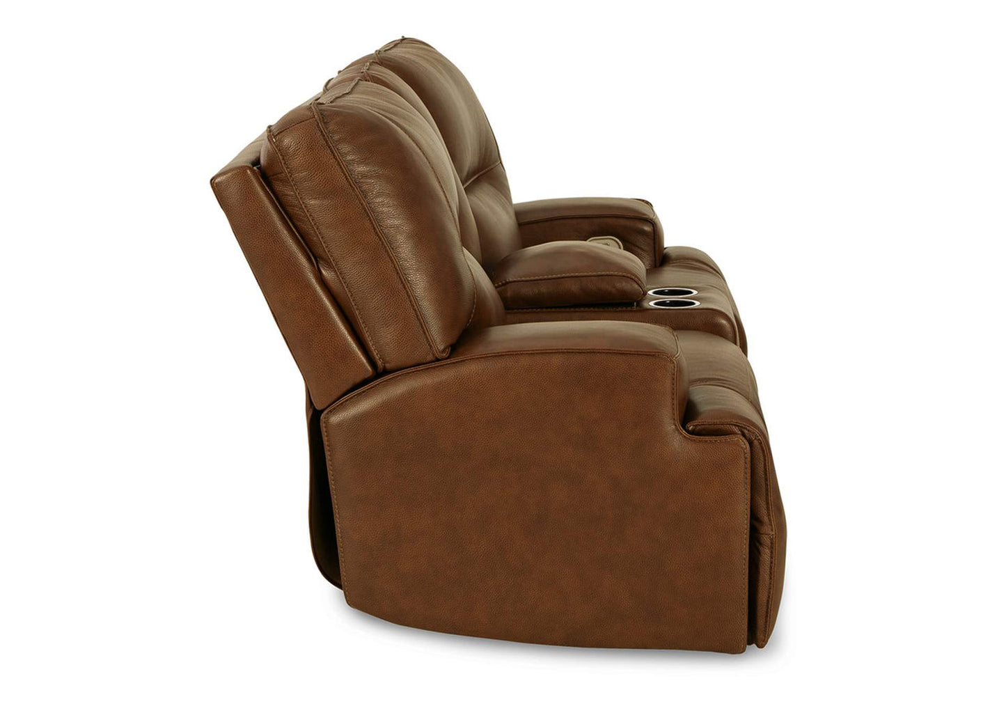 Francesca Power Reclining Loveseat with Console