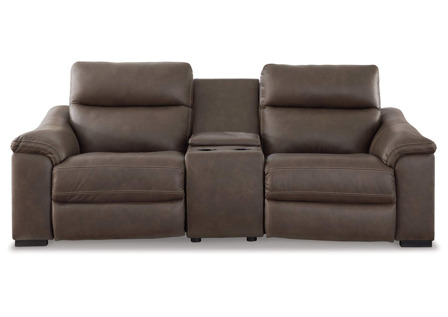 Salvatore 3-Piece Power Reclining Sectional Loveseat with Console