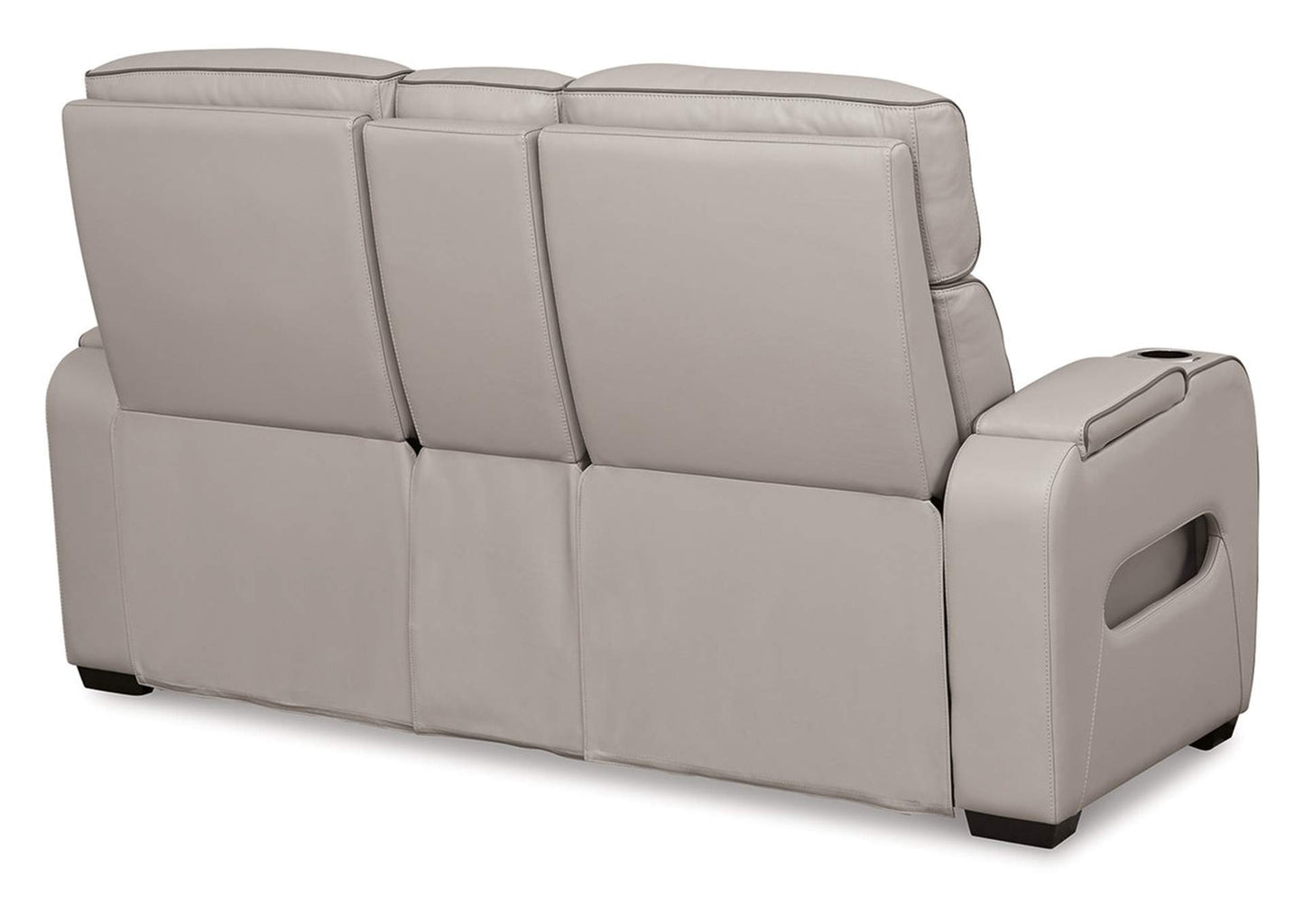 Boyington Dual Power Leather Sofa, Loveseat and Recliner