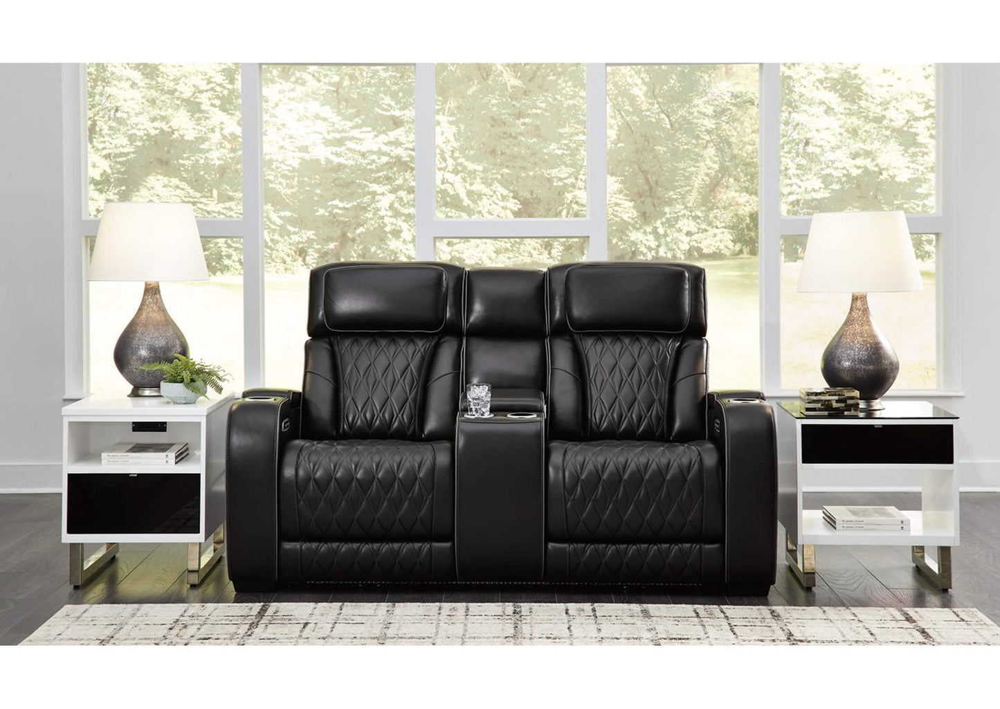 Boyington Power Reclining Loveseat with Console