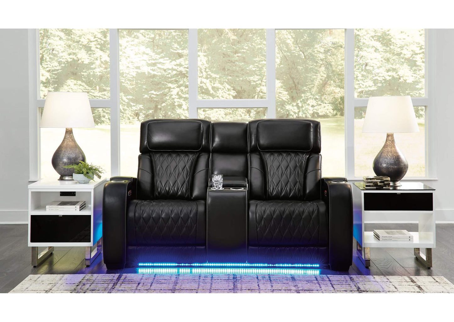 Boyington Power Reclining Loveseat with Console