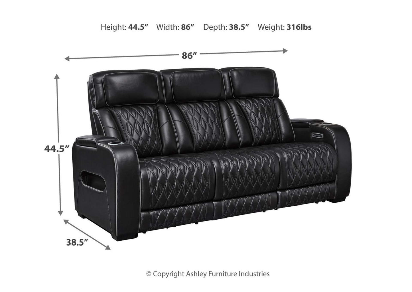 Boyington Power Reclining Sofa