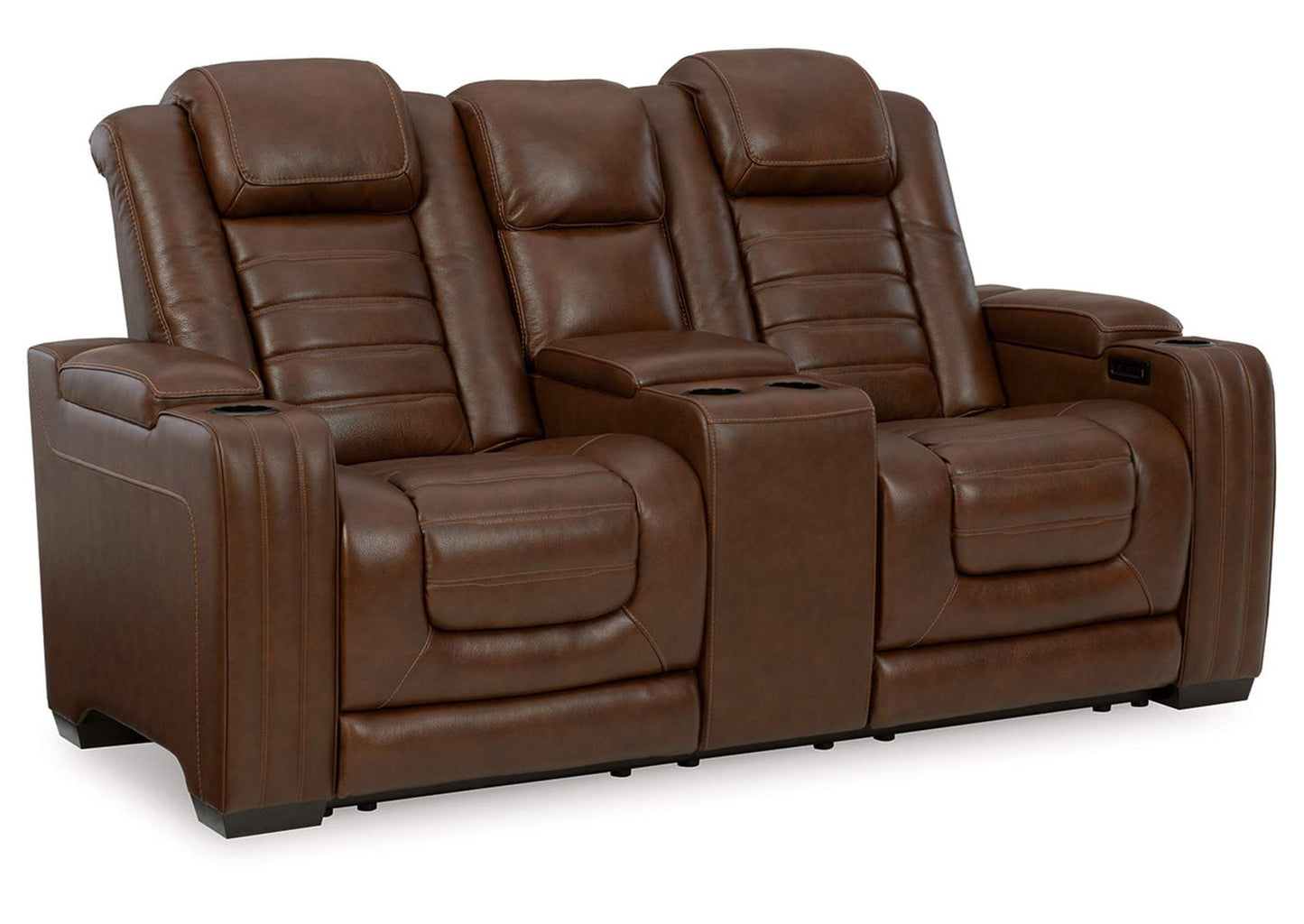 Backtrack Power Reclining Loveseat with Console