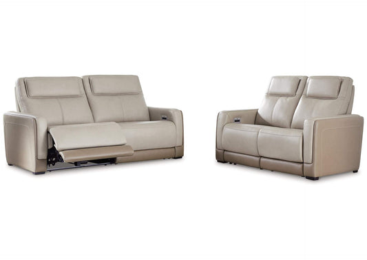 Battleville Power Sofa and Loveseat