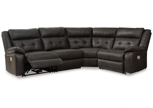 Mackie Pike 4-Piece Power Reclining Sectional