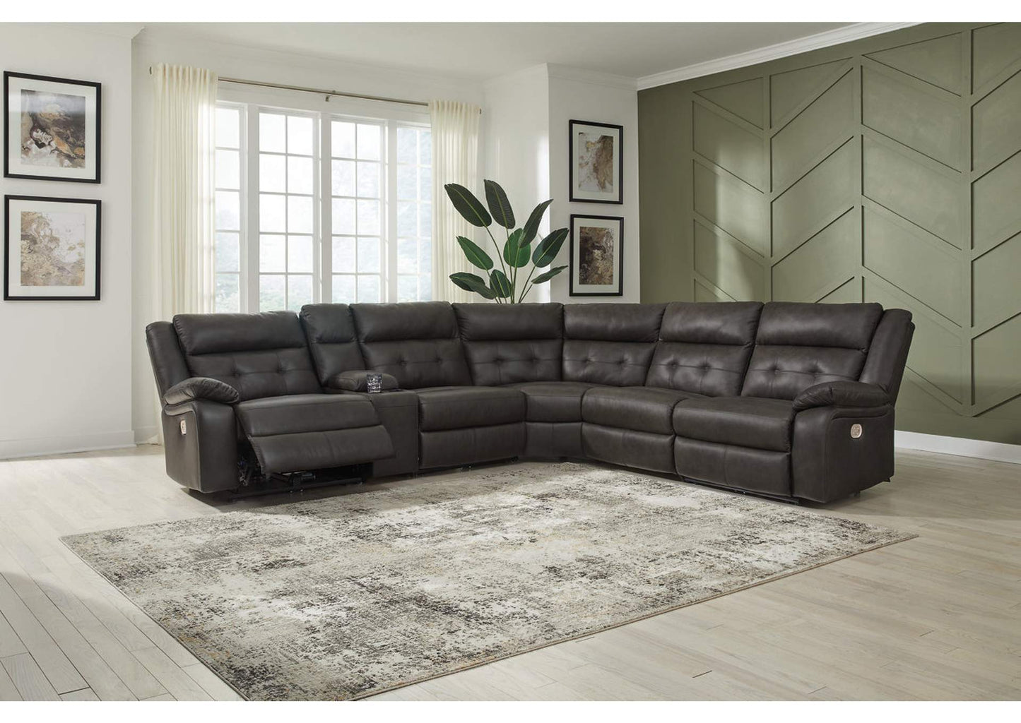 Mackie Pike 6-Piece Power Reclining Sectional