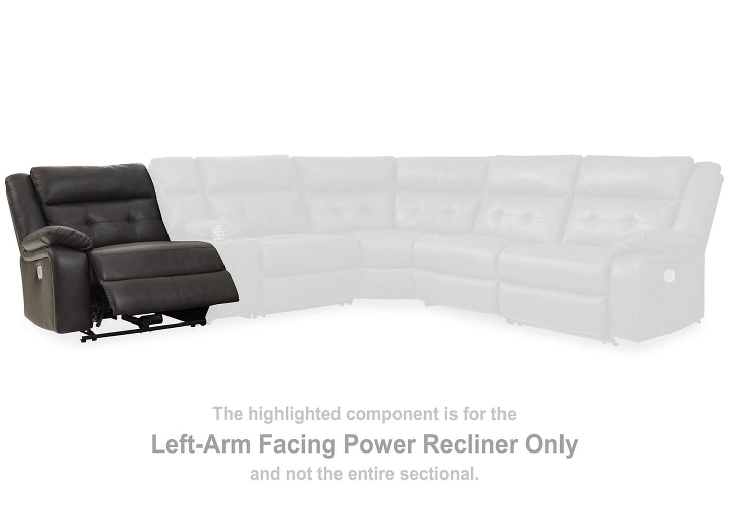 Mackie Pike 2-Piece Power Reclining Sectional Loveseat