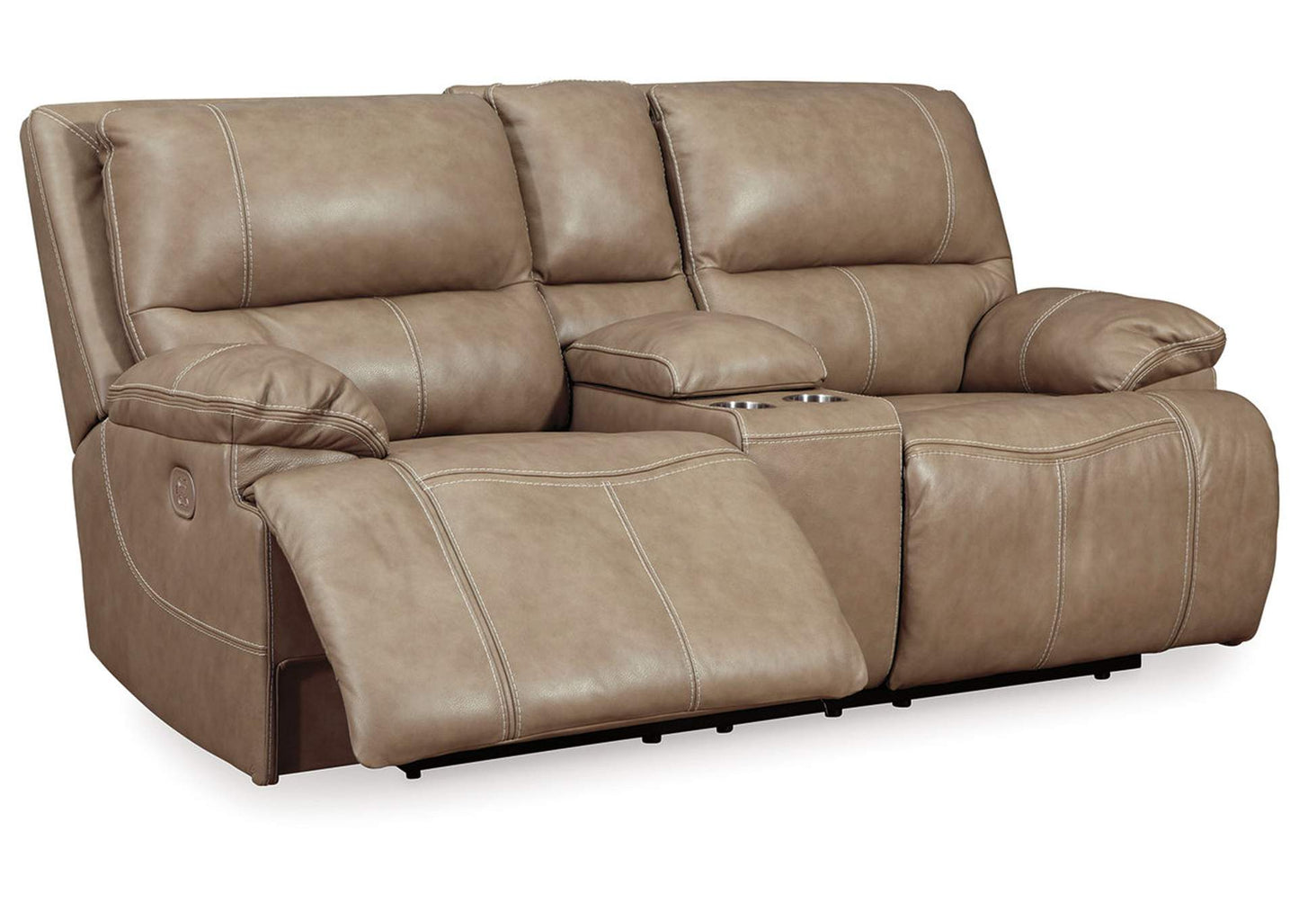 Ricmen Power Reclining Loveseat with Console