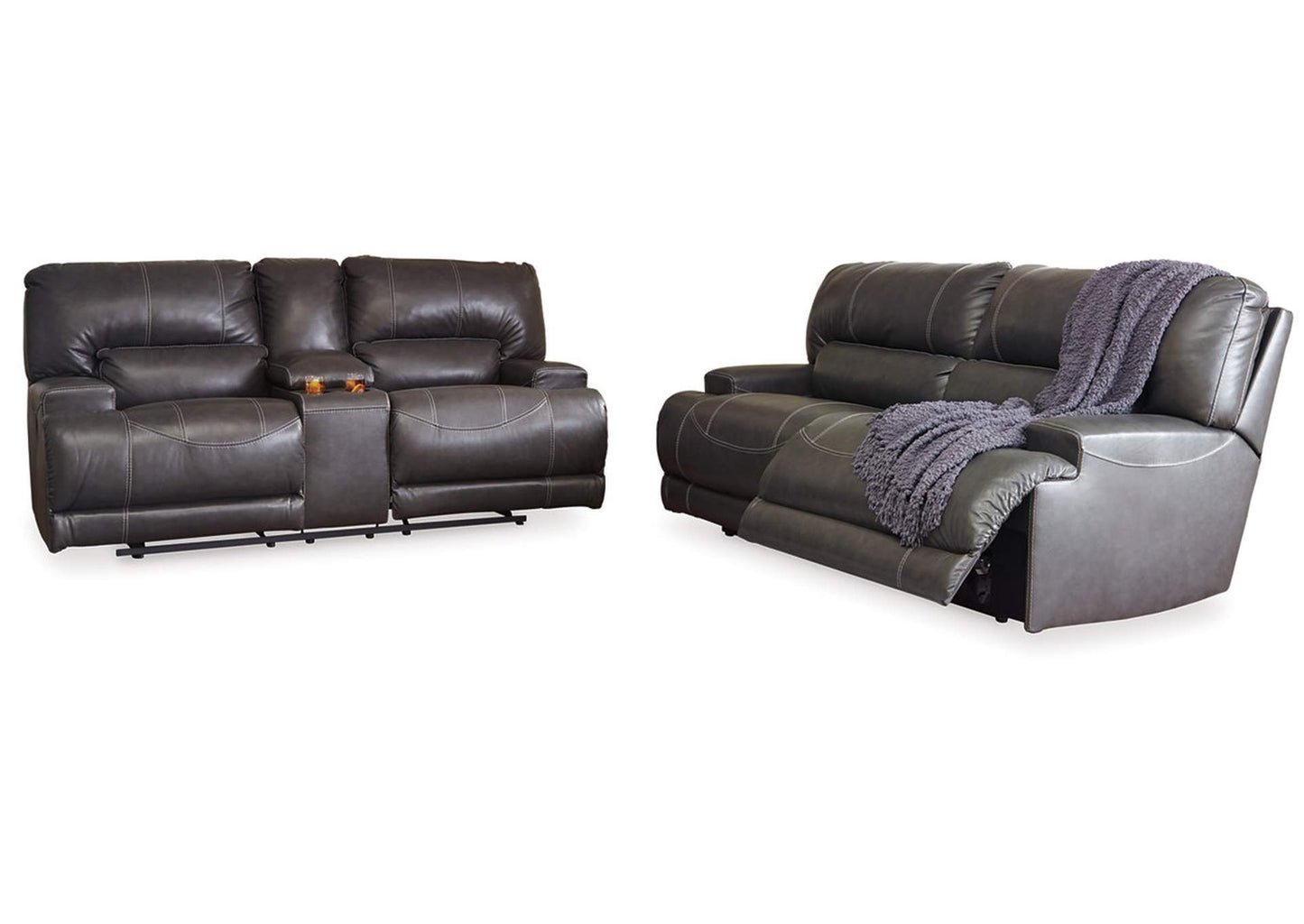 McCaskill Reclining Sofa and Loveseat