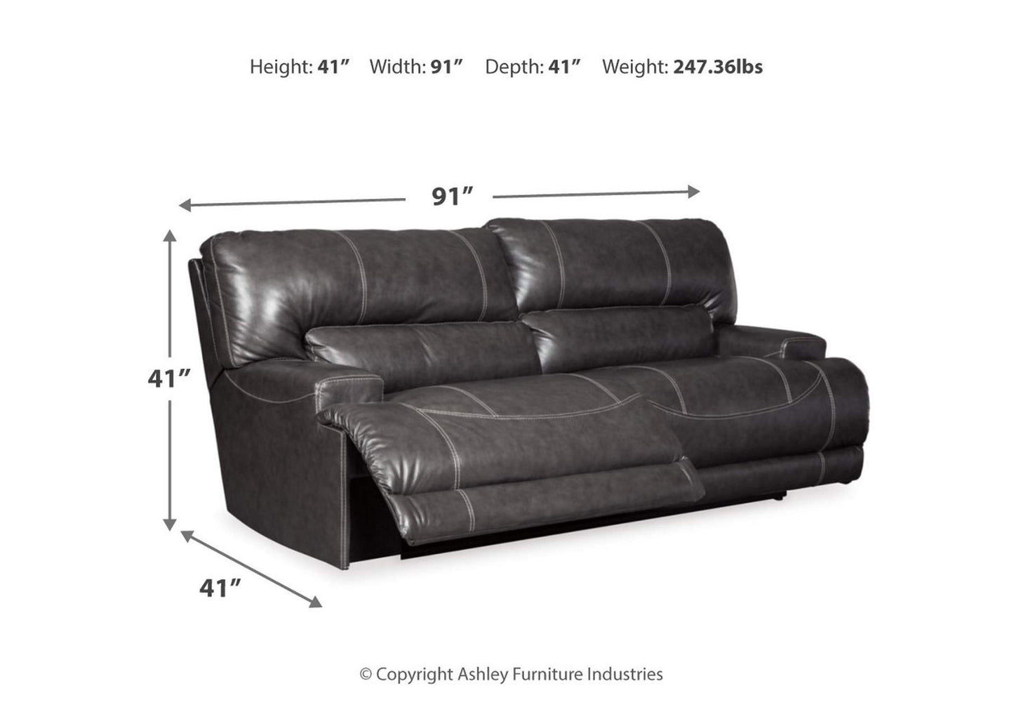 McCaskill Reclining Sofa and Loveseat