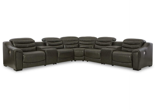 Center Line 7-Piece Power Reclining Sectional