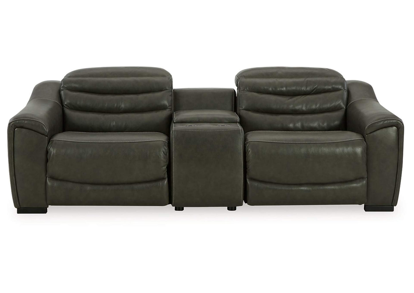 Center Line 3-Piece Power Reclining Loveseat with Console