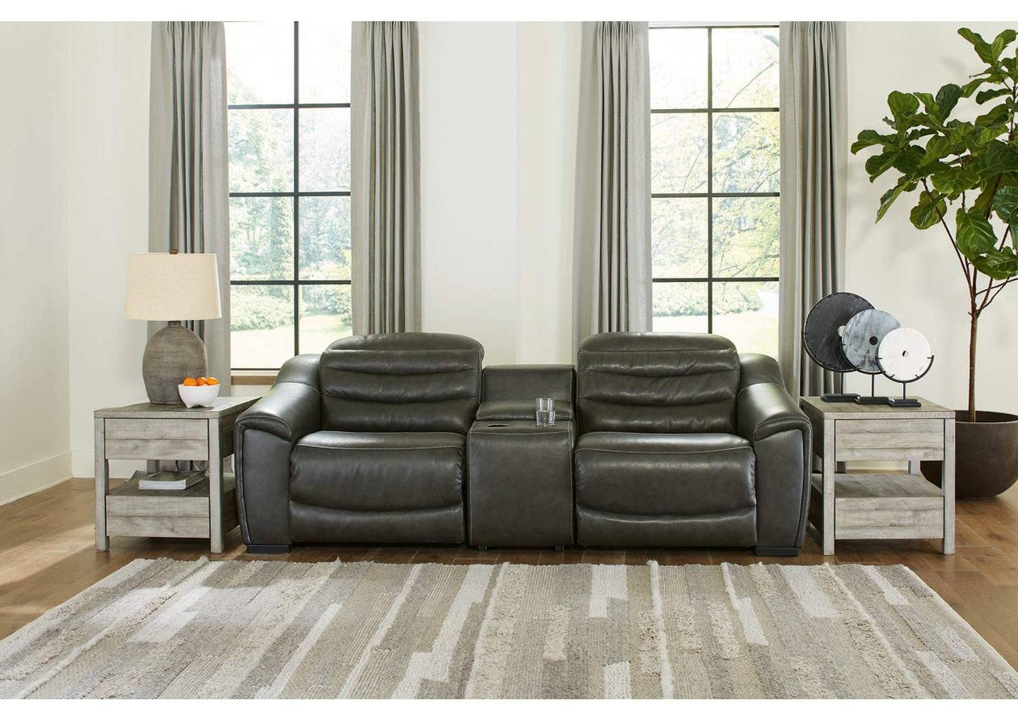 Center Line Power Sofa and Loveseat