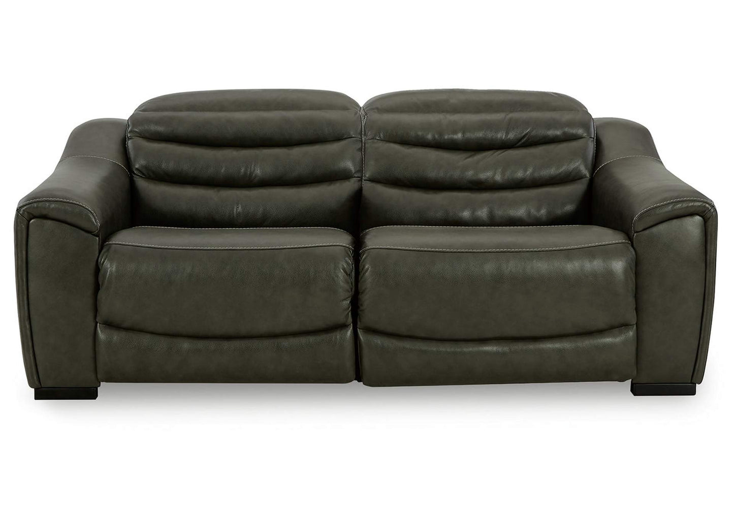 Center Line 2-Piece Power Reclining Sectional Loveseat