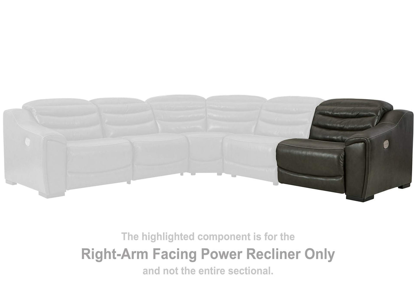 Center Line 4-Piece Power Reclining Sectional