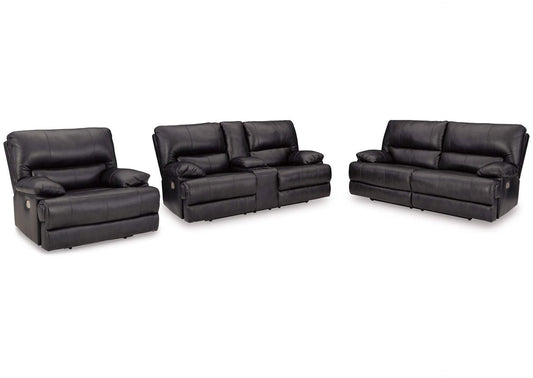 Mountainous Power Sofa, Loveseat and Recliner