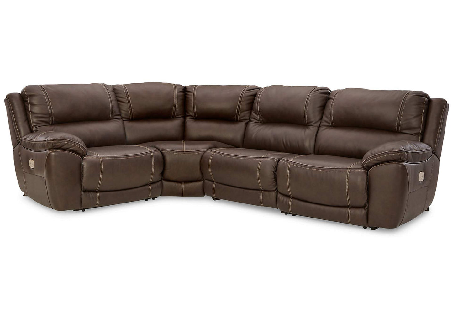 Dunleith 4-Piece Power Reclining Sectional