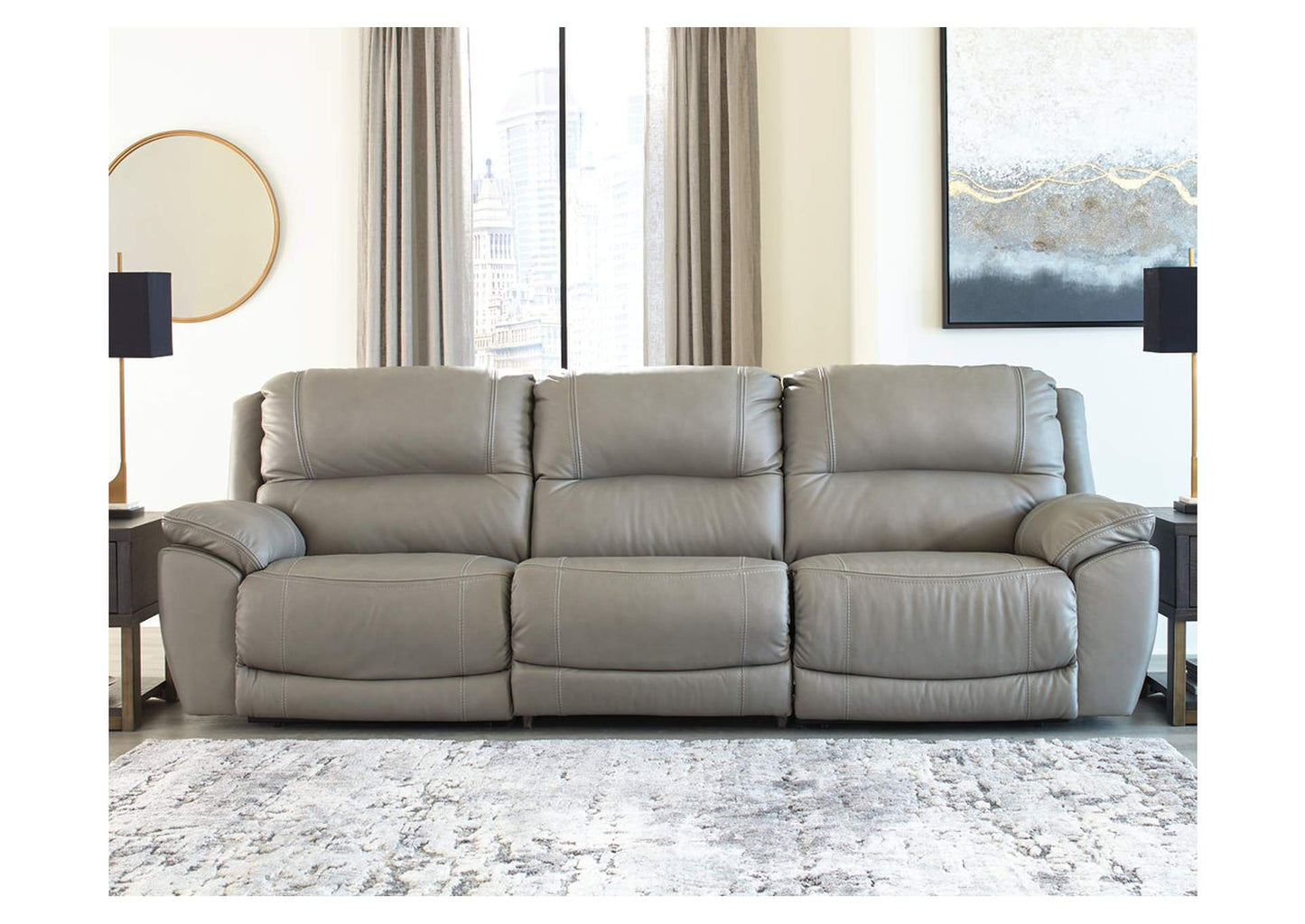 Dunleith 3-Piece Power Reclining Sectional Sofa