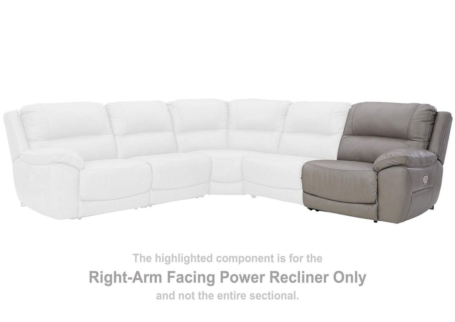 Dunleith 3-Piece Power Reclining Sectional Sofa