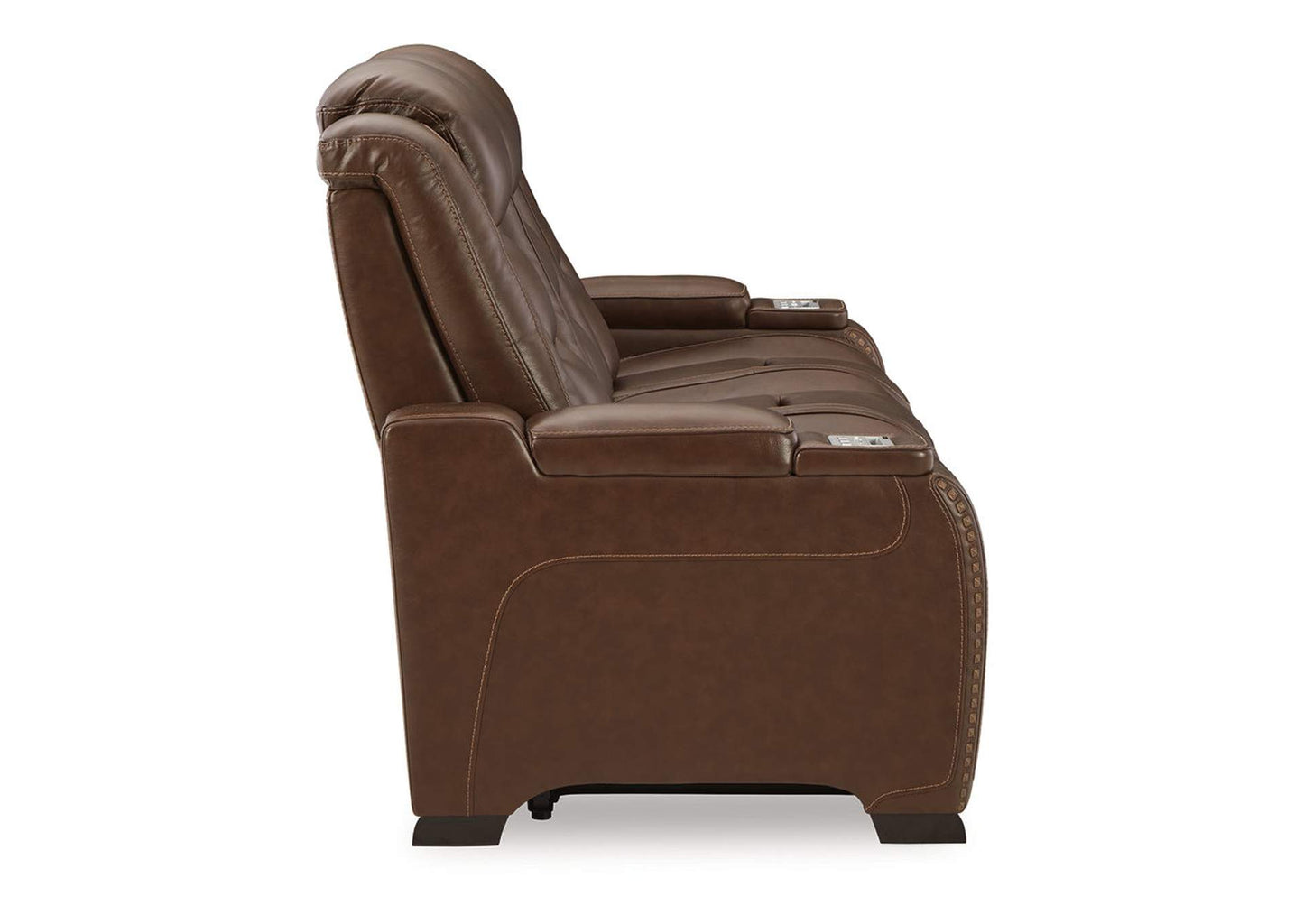 The Man-Den Triple Power Reclining Power Reclining Sofa and Loveseat