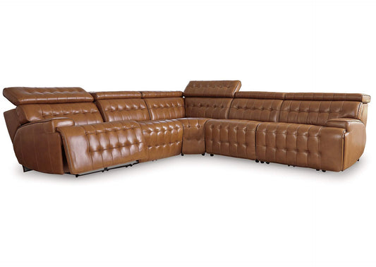 Temmpton 5-Piece Power Reclining Sectional