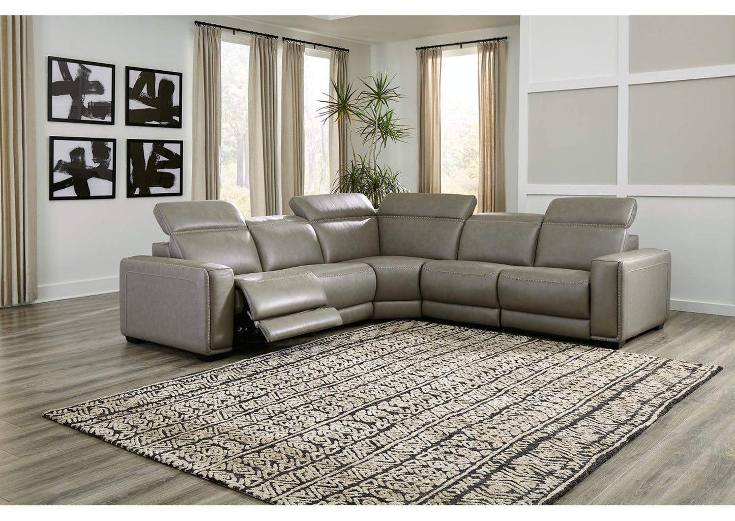 Correze 5-Piece Power Reclining Sectional